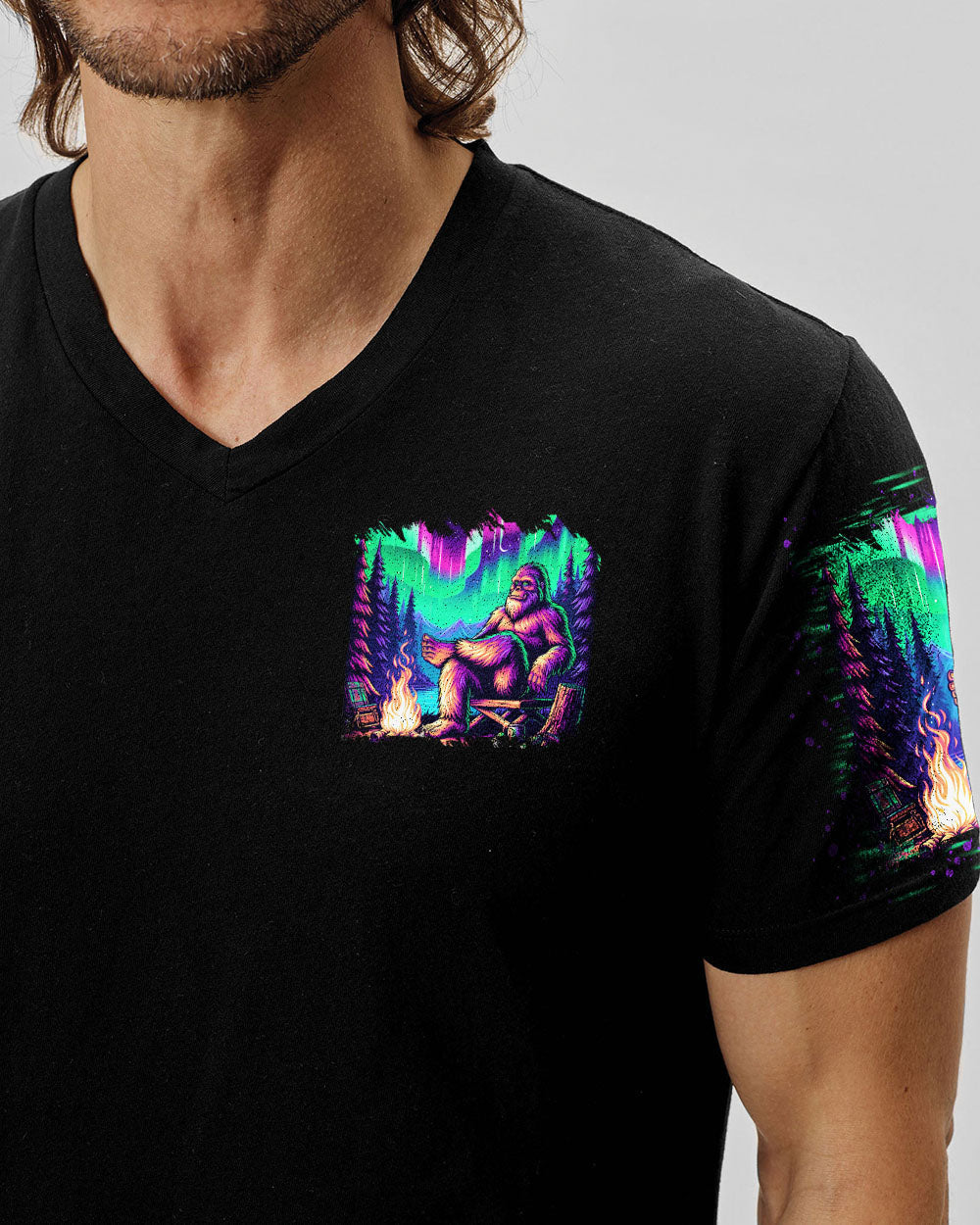 MAKING MEMORIES ONE CAMPFIRE AT A TIME BIGFOOT  ALL OVER PRINT - TLTR2111244