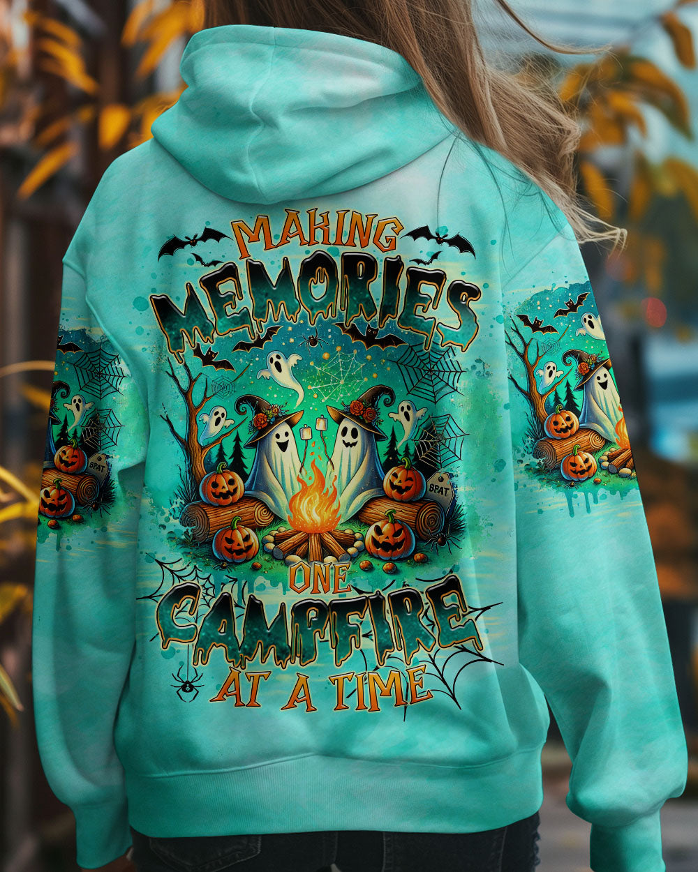 MAKING MEMORIES ONE CAMPFIRE BOOS HALLOWEEN ALL OVER PRINT - TLTR2208241