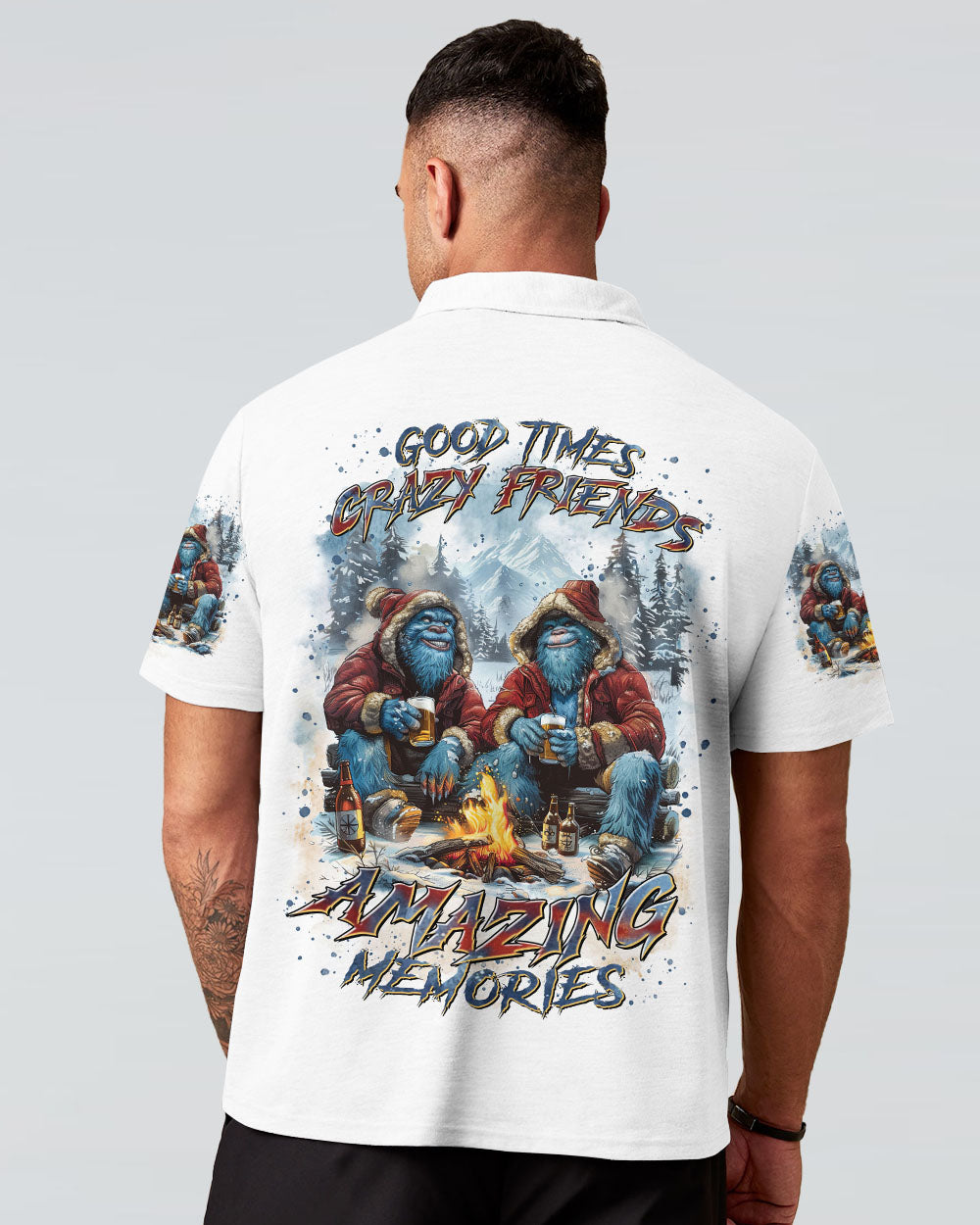 GOOD TIMES CRAZY FRIEND BIGFOOT ALL OVER PRINT -  TLTR2210242