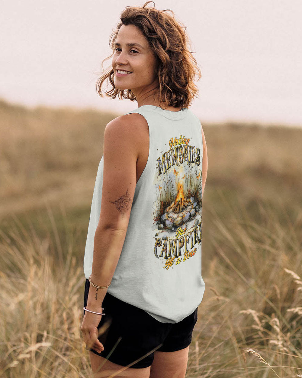 MAKING MEMORIES ONE CAMPFIRE AT A TIME ALL OVER PRINT - TLTR2509244