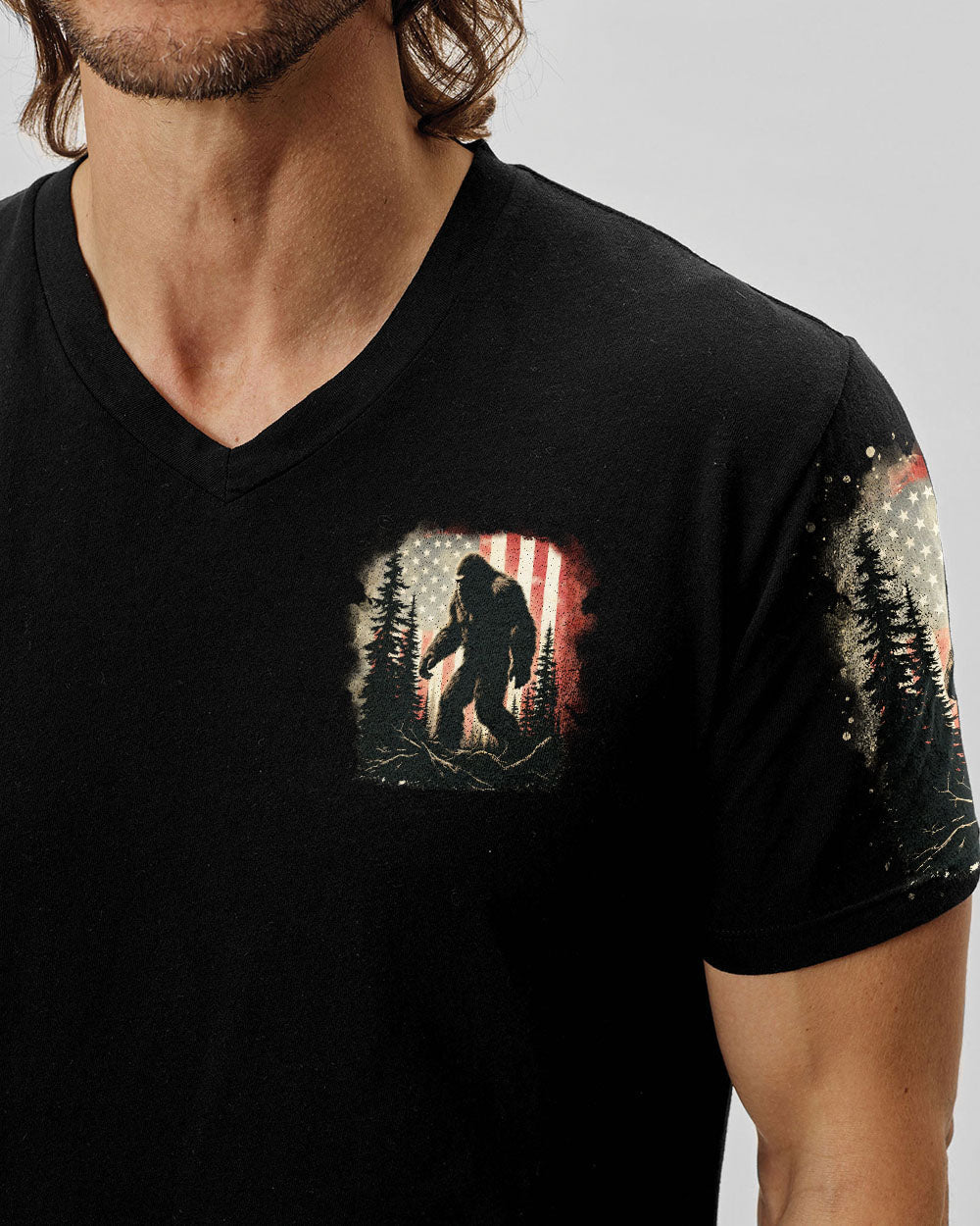 AND INTO THE FOREST I GO BIGFOOT ALL OVER PRINT - TLTR2702253