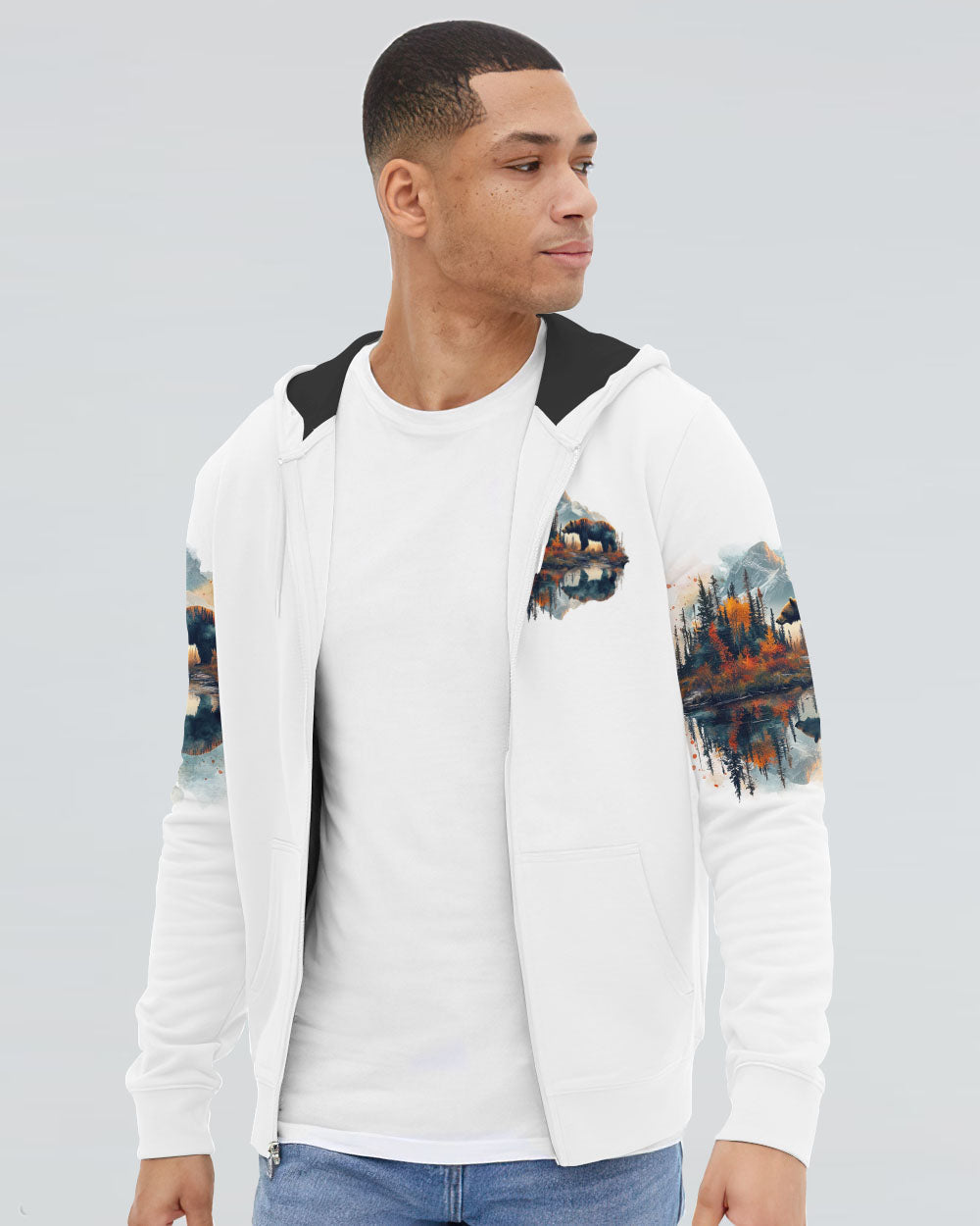 AND INTO THE FOREST I GO BEAR ALL OVER PRINT - TLTR2811242