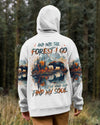 AND INTO THE FOREST I GO BEAR ALL OVER PRINT - TLTR2811242