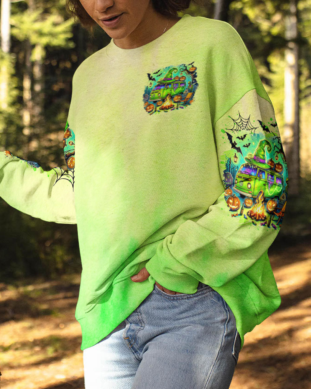 ZOMBIE SURVIVAL TRAINING CAMPING HALLOWEEN ALL OVER PRINT - TLTR2908242
