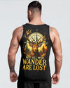 NOT ALL WHO WANDER ARE LOST DEER COMPASS ALL OVER PRINT - TLTR2908251