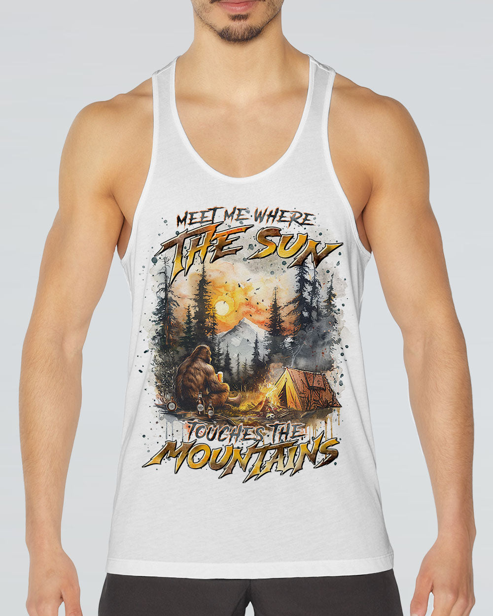 MEET ME WHERE THE SUN TOUCHES THE MOUTAINS BIGFOOT ALL OVER PRINT - TLTR3009242