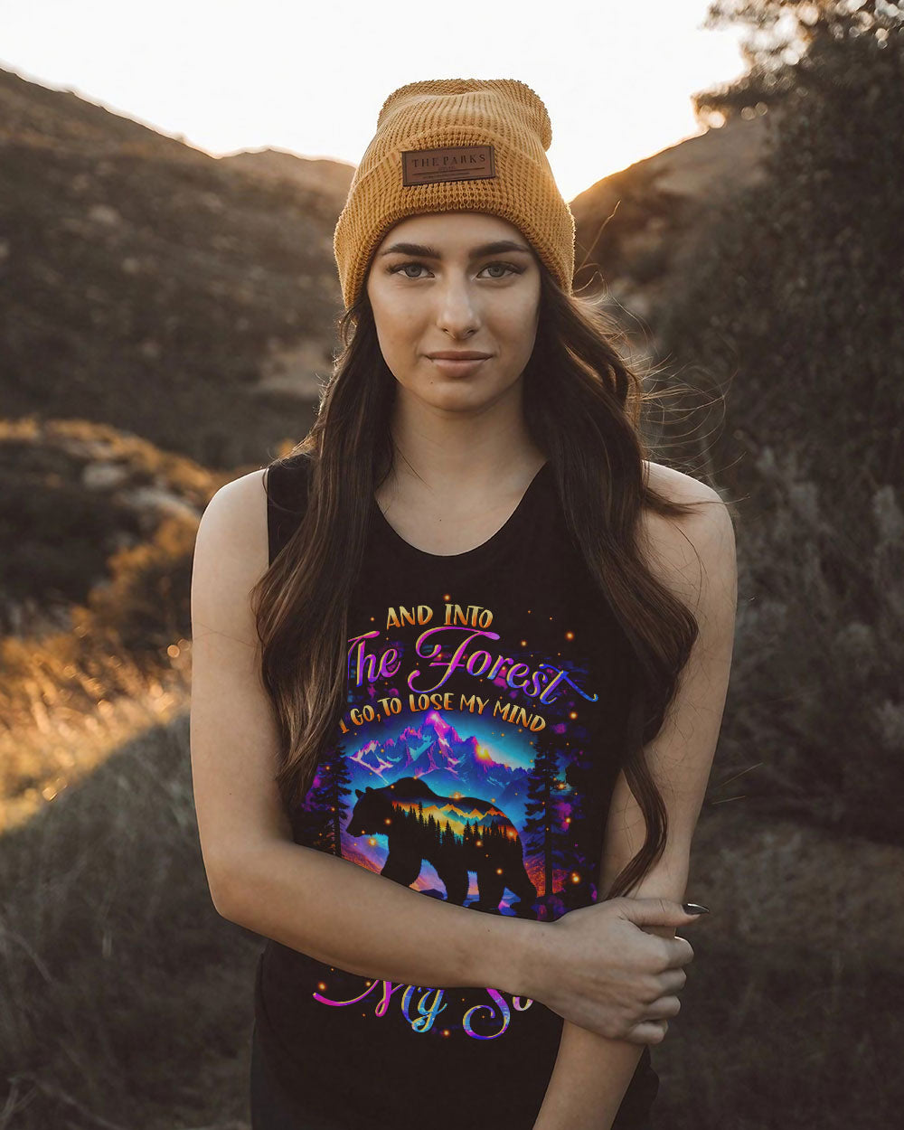 AND INTO THE FOREST I GO BEAR ALL OVER PRINT - TLTR3010245