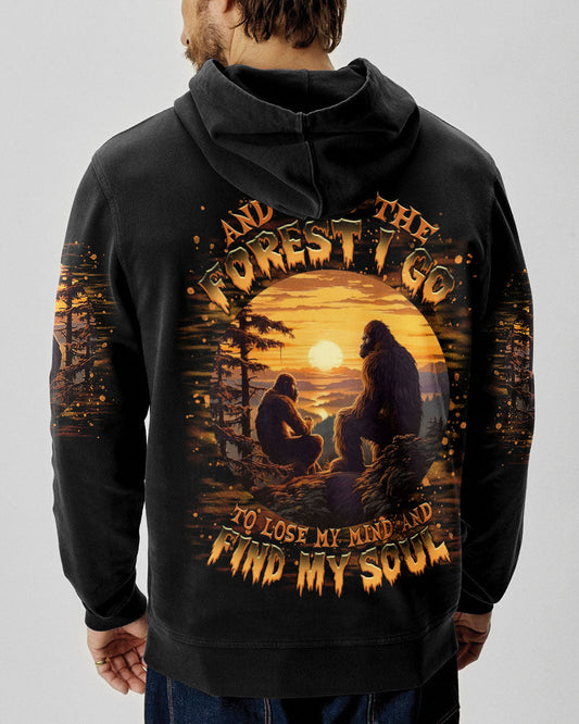 AND INTO THE FOREST I GO BIGFOOT ALL OVER PRINT - TLTR3011242