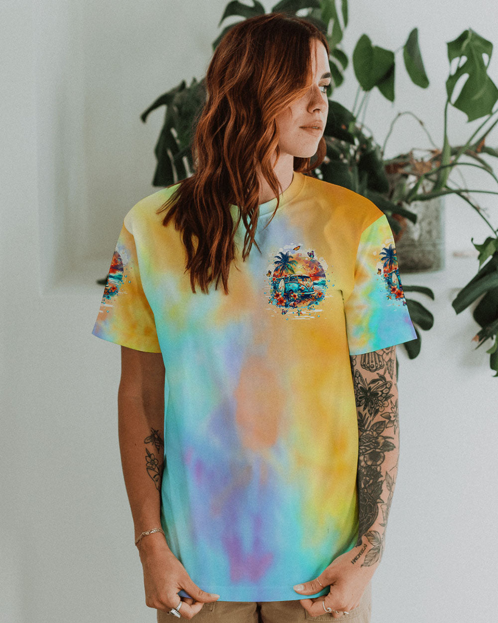 SANDY TOES SUNKISSED NOSE CAMPING BUS ALL OVER PRINT - TLTW0405246