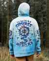 LIVE YOUR LIFE BY A COMPASS WAVES ALL OVER PRINT  - TLTW0503253