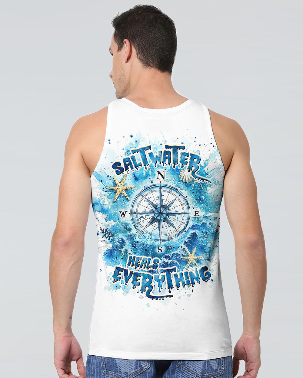 SALTWATER HEALS EVERYTHING COMPASS ALL OVER PRINT - TLTW0509244
