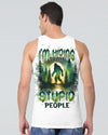 I'M HIDING FROM STUPID PEOPLE BIGFOOT ALL OVER PRINT - TLTW0511243
