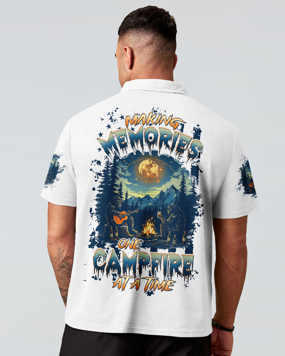 MAKING MEMORIES ONE CAMPFIRE AT A TIME BIGFOOT  ALL OVER PRINT - TLTW0512242