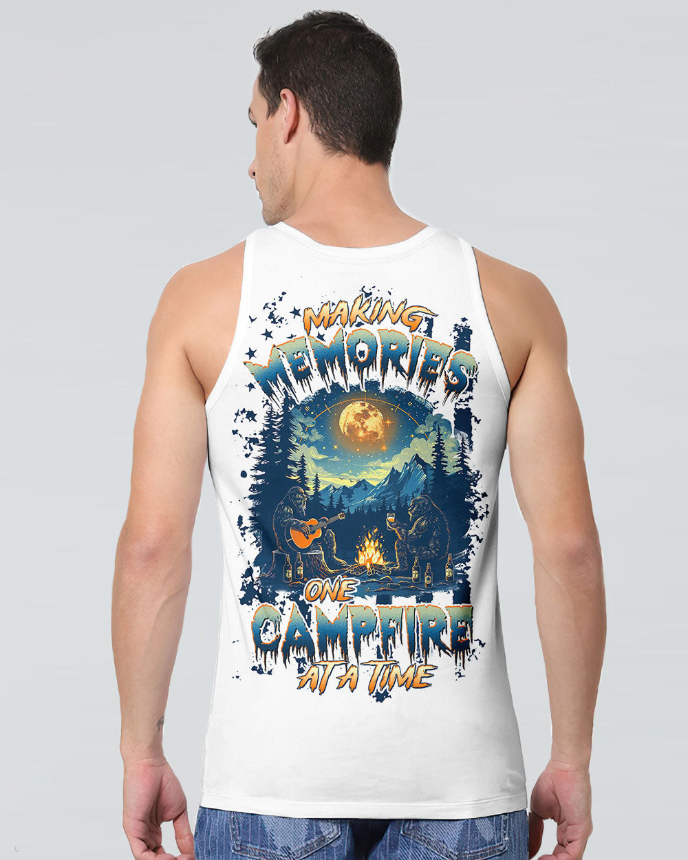 MAKING MEMORIES ONE CAMPFIRE AT A TIME BIGFOOT  ALL OVER PRINT - TLTW0512242