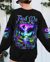 FIND ME WHERE THE WILD THINGS ARE BIGFOOT ALL OVER PRINT - TLTW0611243
