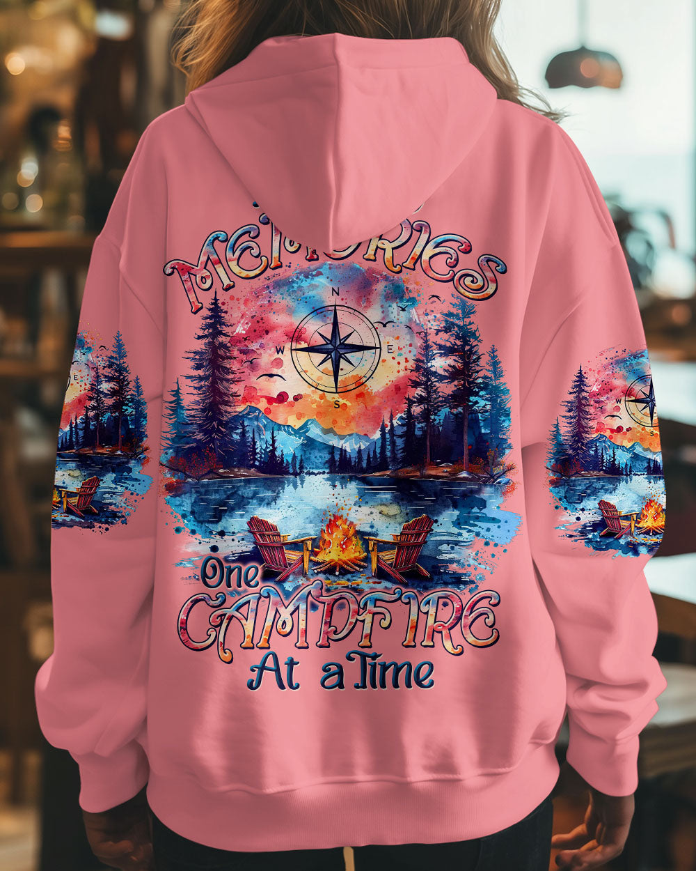 MAKING MEMORIES ONE CAMPFIRE AT A TIME ALL OVER PRINT - TLTW0711243