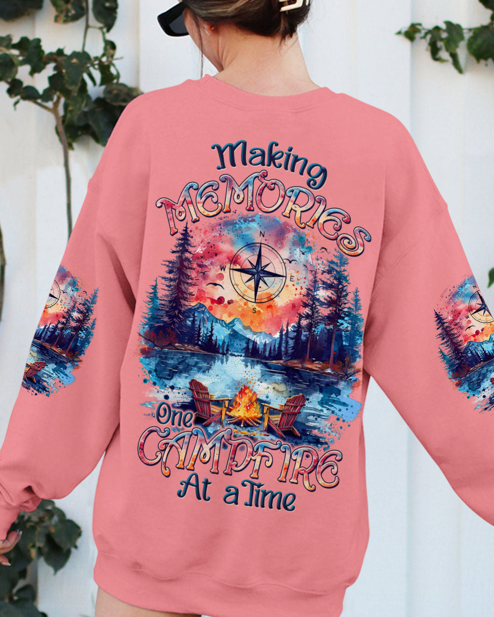 MAKING MEMORIES ONE CAMPFIRE AT A TIME ALL OVER PRINT - TLTW0711243