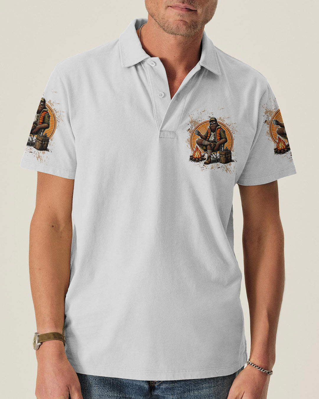 LET THE GOOD TIMES ROLL BIGFOOT ALL OVER PRINT - TLTW0909254