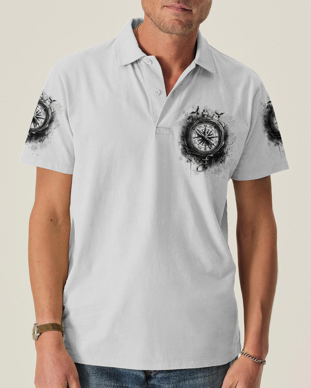 NOT ALL WHO WANDER ARE LOST COMPASS ALL OVER PRINT - TLTW0910252
