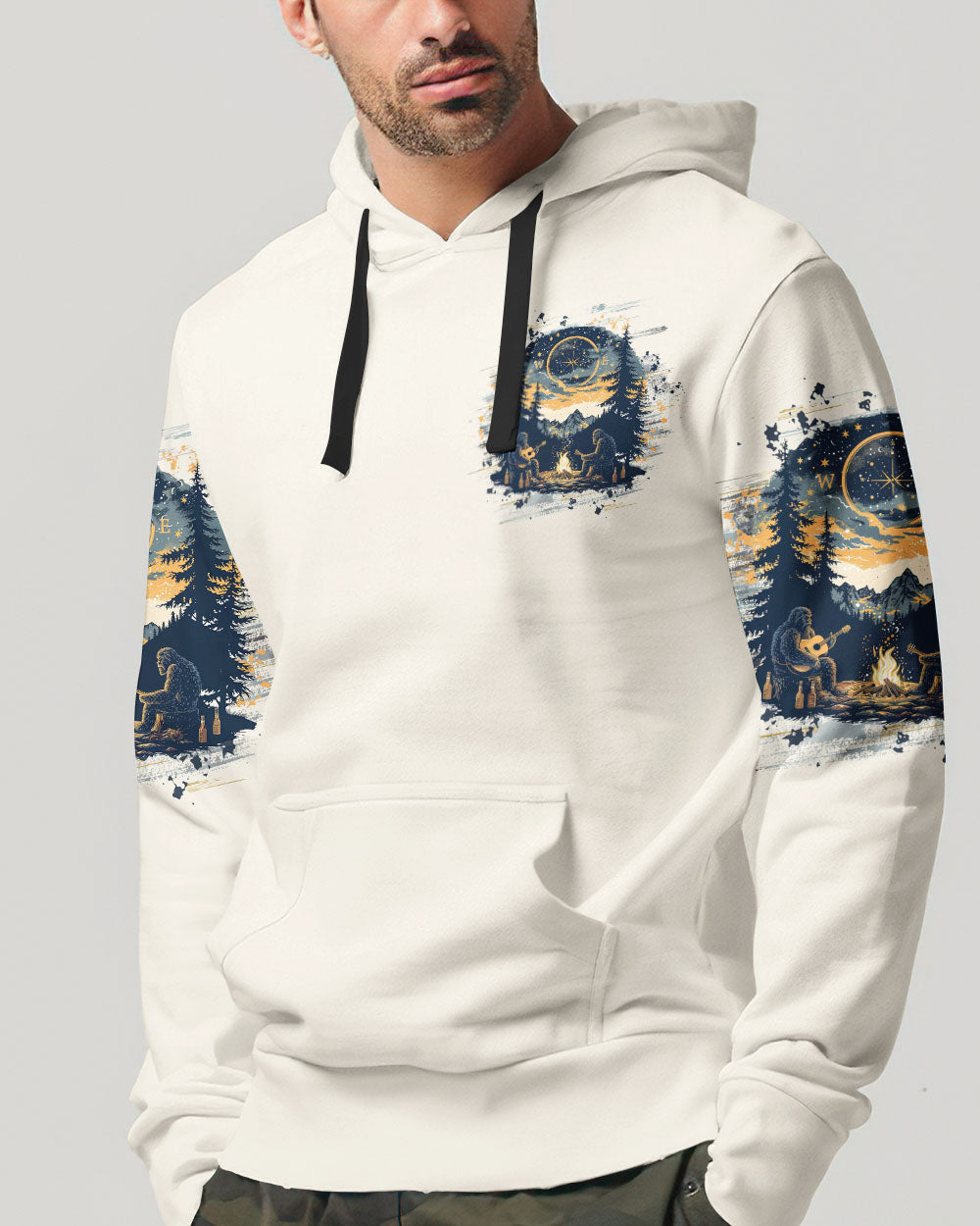  MAKING MEMORIES ONE CAMPFIRE AT A TIME BIGFOOT ALL OVER PRINT - TLTW1012242