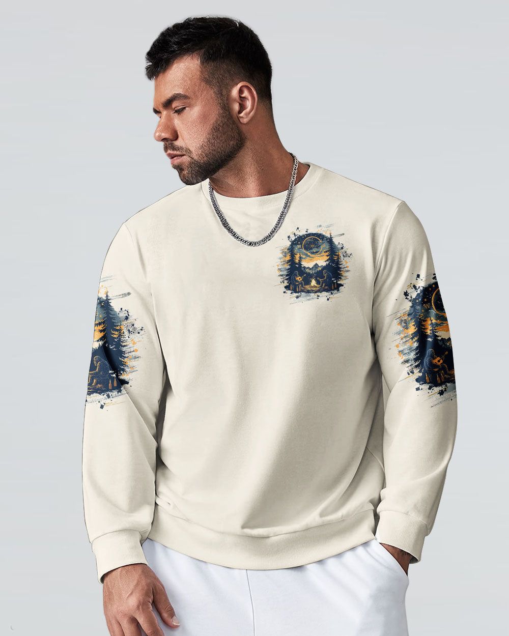 MAKING MEMORIES ONE CAMPFIRE AT A TIME BIGFOOT  ALL OVER PRINT - TLTW1012242