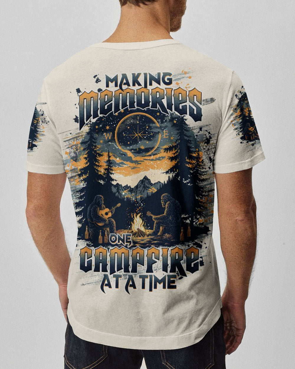 MAKING MEMORIES ONE CAMPFIRE AT A TIME BIGFOOT  ALL OVER PRINT - TLTW1012242
