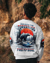 AND INTO THE FOREST I GO BEAR ALL OVER PRINT    - TLTW1112243