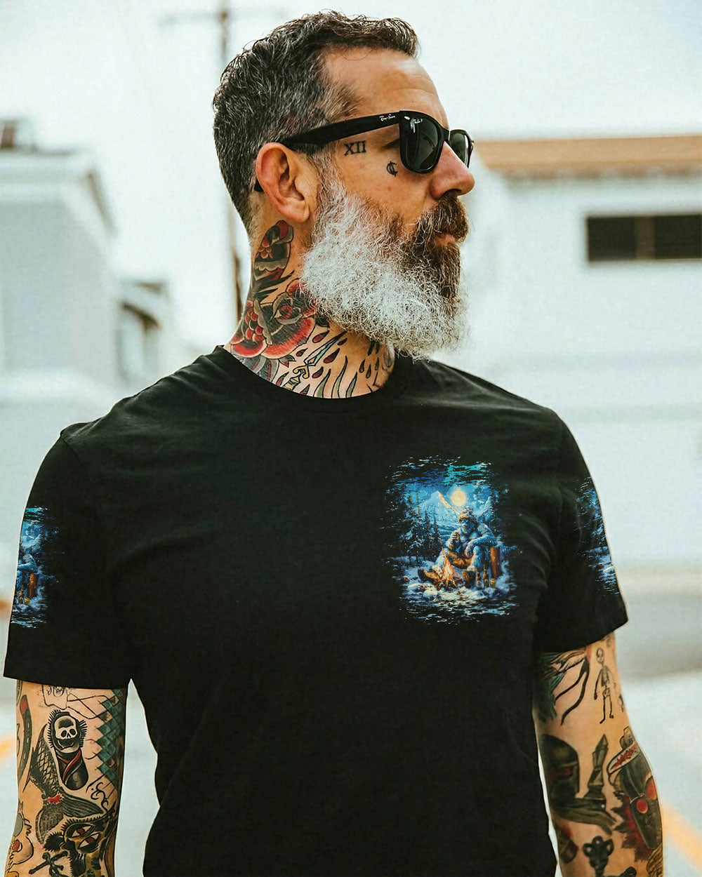 MAKING MEMORIES ONE CAMPFIRE AT A TIME BIGFOOT ALL OVER PRINT  - TLTW1210244
