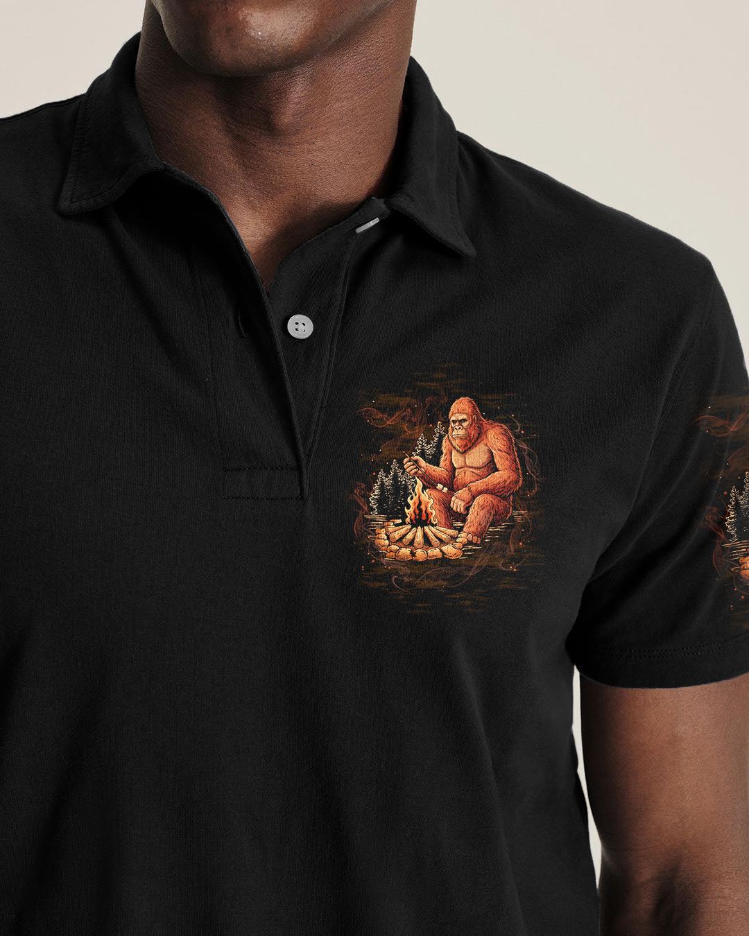 MAKING MEMORIES ONE CAMPFIRE AT A TIME BIGFOOT ALL OVER PRINT - TLTW1211252
