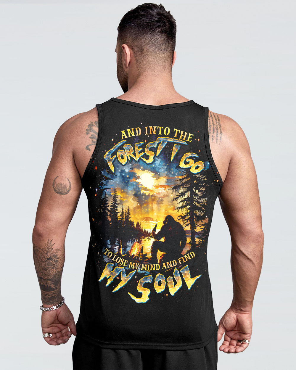 AND INTO THE FOREST I GO BIGFOOT ALL OVER PRINT  - TLTW1303253