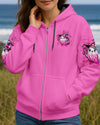 IN OCTOBER WE WEAR PINK BOO BREAST CANCER AWARENESS HALLOWEEN ALL OVER PRINT - TLTW1308251