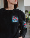 MAKING MEMORIES ONE CAMPFIRE AT A TIME FLAMINGO CHRISTMAS ALL OVER PRINT -  TLTW1410244