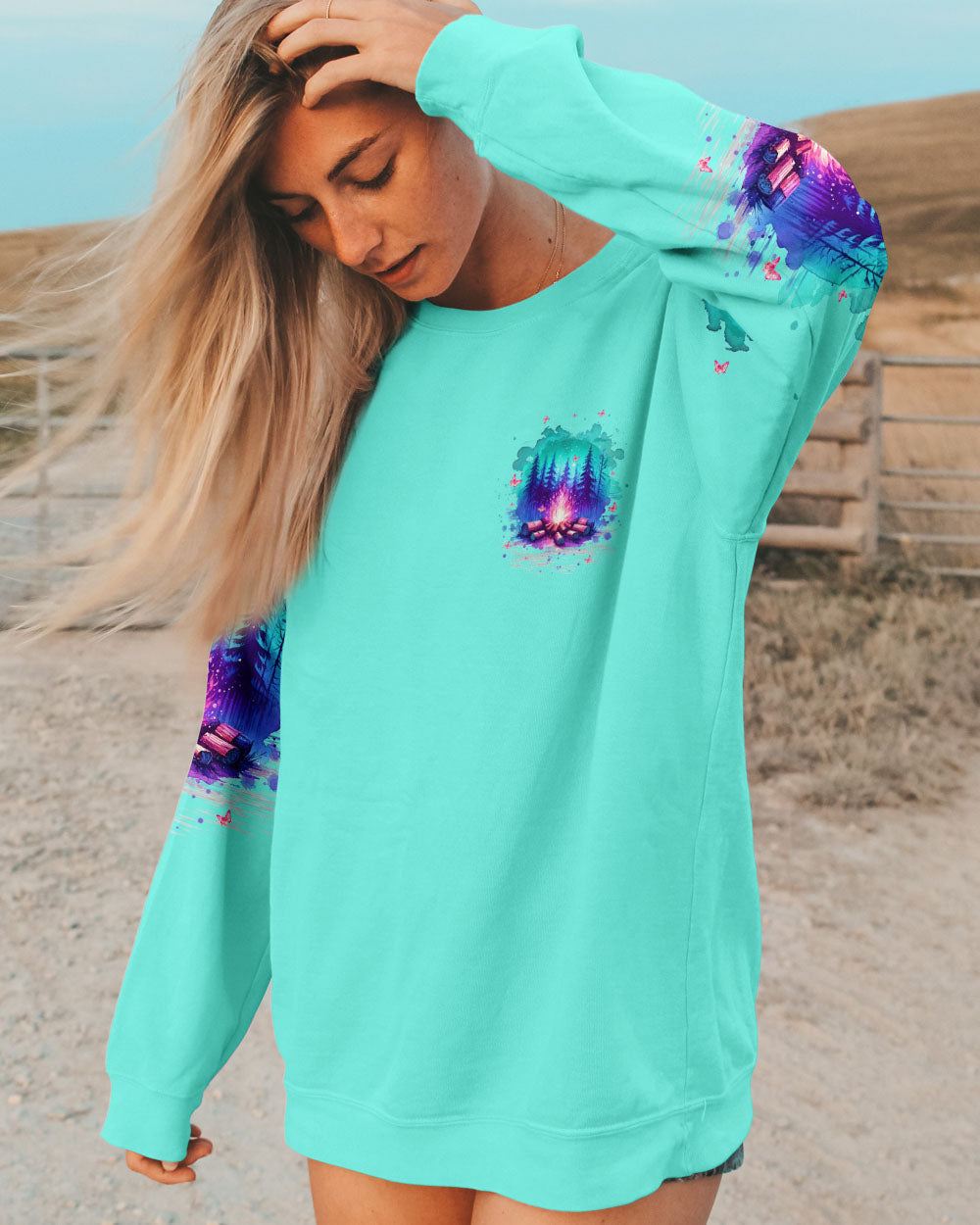 MAKING MEMORIES ONE CAMPFIRE AT A TIME ALL OVER PRINT - TLTW1505245