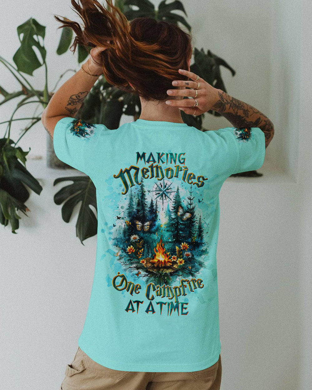 MAKING MEMORIES ONE CAMPFIRE AT A TIME ALL OVER PRINT - TLTW1704244