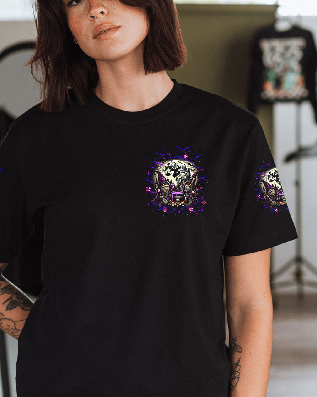 MAKING MEMORIES ONE CAMPFIRE AT A TIME GNOME HALLOWEEN ALL OVER PRINT - TLTW1707252