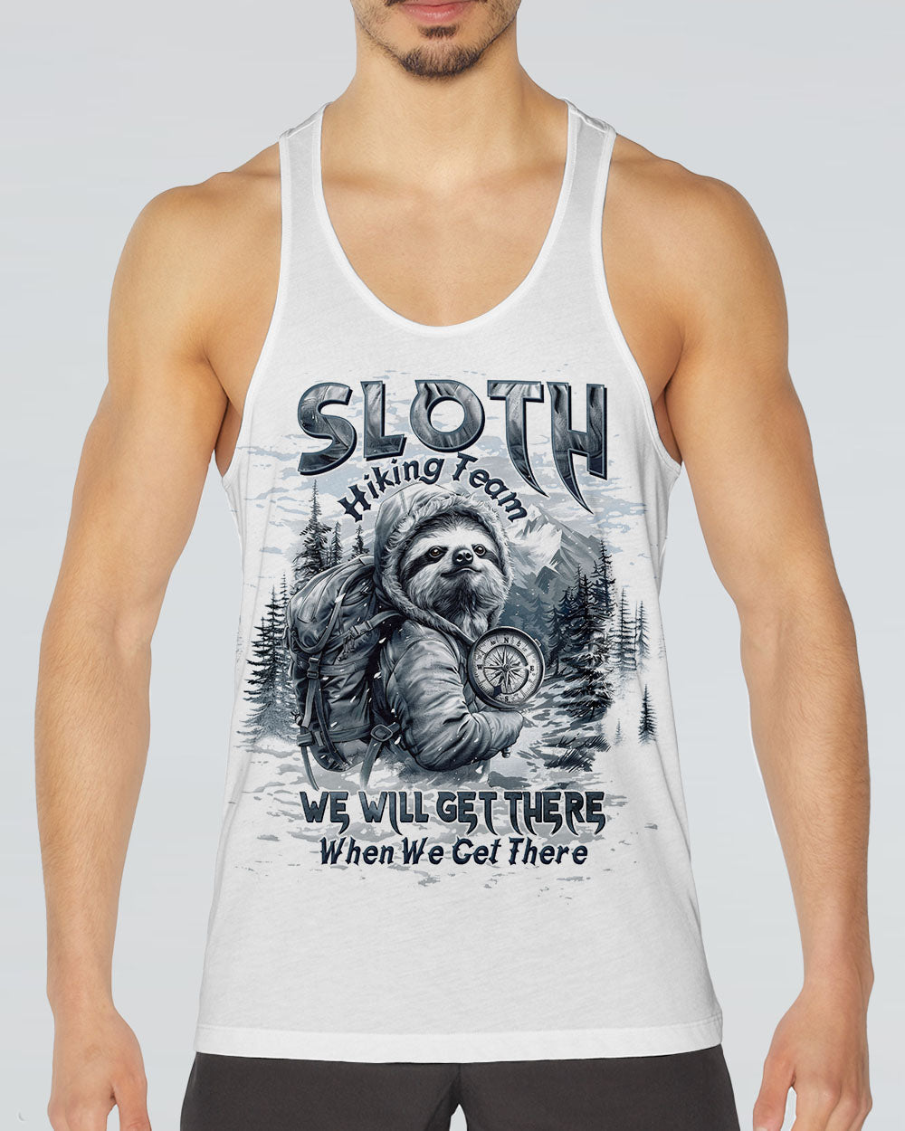 SLOTH HIKING TEAM ALL OVER PRINT  - TLTW1803253
