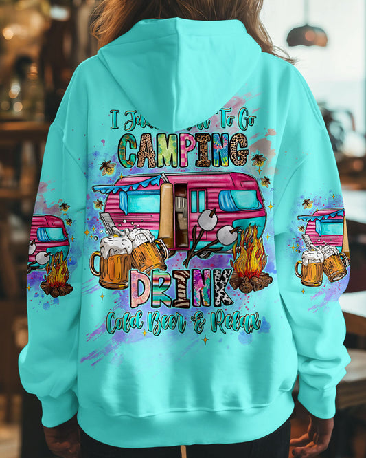 I JUST WANT TO GO CAMPING ALL OVER PRINT - TLTW1809243