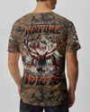 THE CLOSER I GET TO NATURE DEER HUNTING ALL OVER PRINT -  TLTW1911244