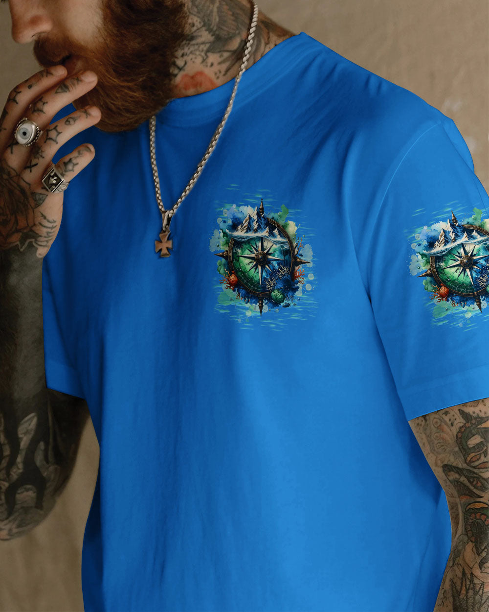 NOT ALL WHO WANDER ARE LOST COMPASS ALL OVER PRINT - TLTW2003253