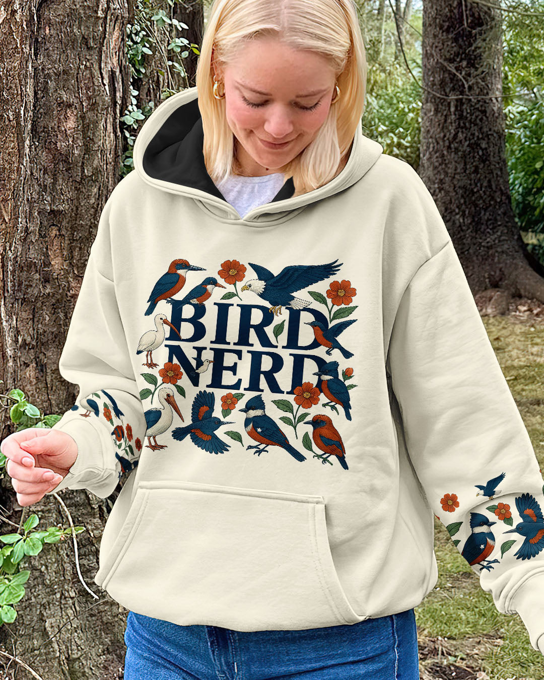 BIRD NERD ALL OVER PRINT - TLTW2005254
