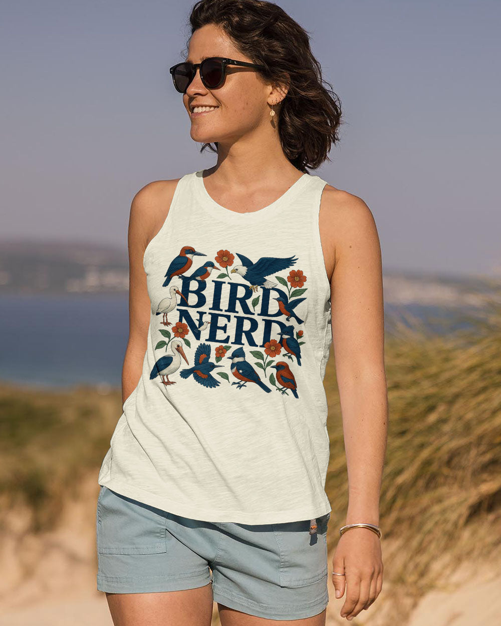 BIRD NERD ALL OVER PRINT - TLTW2005254