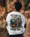 LIFE IS BETTER IN THE NATURE HAZE BIGFOOT ALL OVER PRINT - TLTW2011243