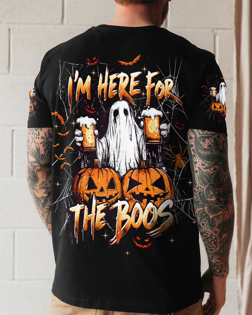 I'M HERE FOR THE BOOS HALLOWEEN ALL OVER PRINT - TLTW2108253