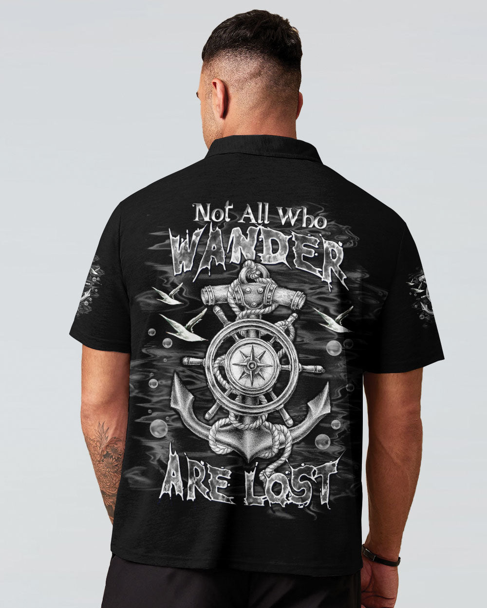 NOT ALL WHO WANDER ARE LOST COMPASS ALL OVER PRINT - TLTW2203253