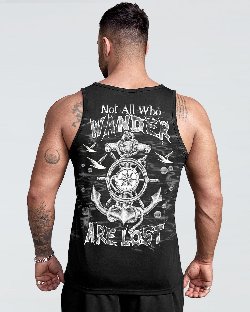 NOT ALL WHO WANDER ARE LOST COMPASS ALL OVER PRINT - TLTW2203253
