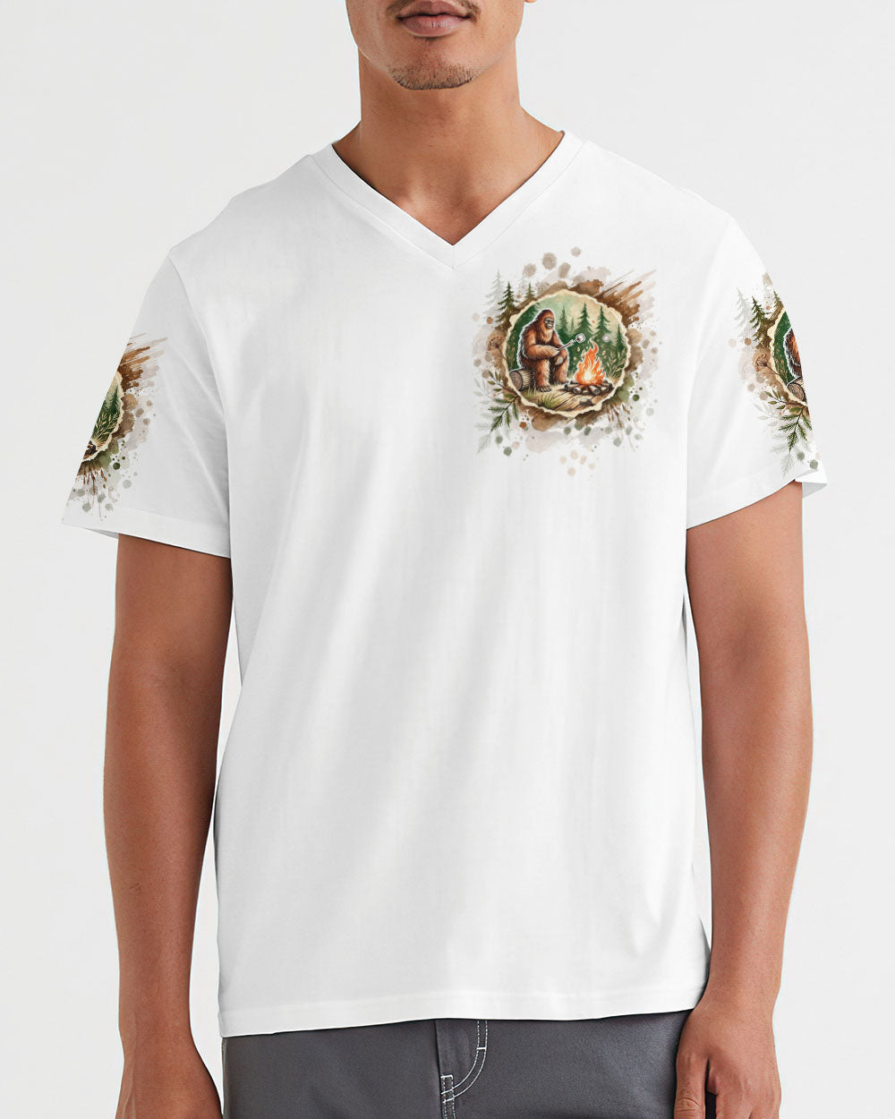 LET'S GET TOASTED BIGFOOT ALL OVER PRINT - TLTW2211244