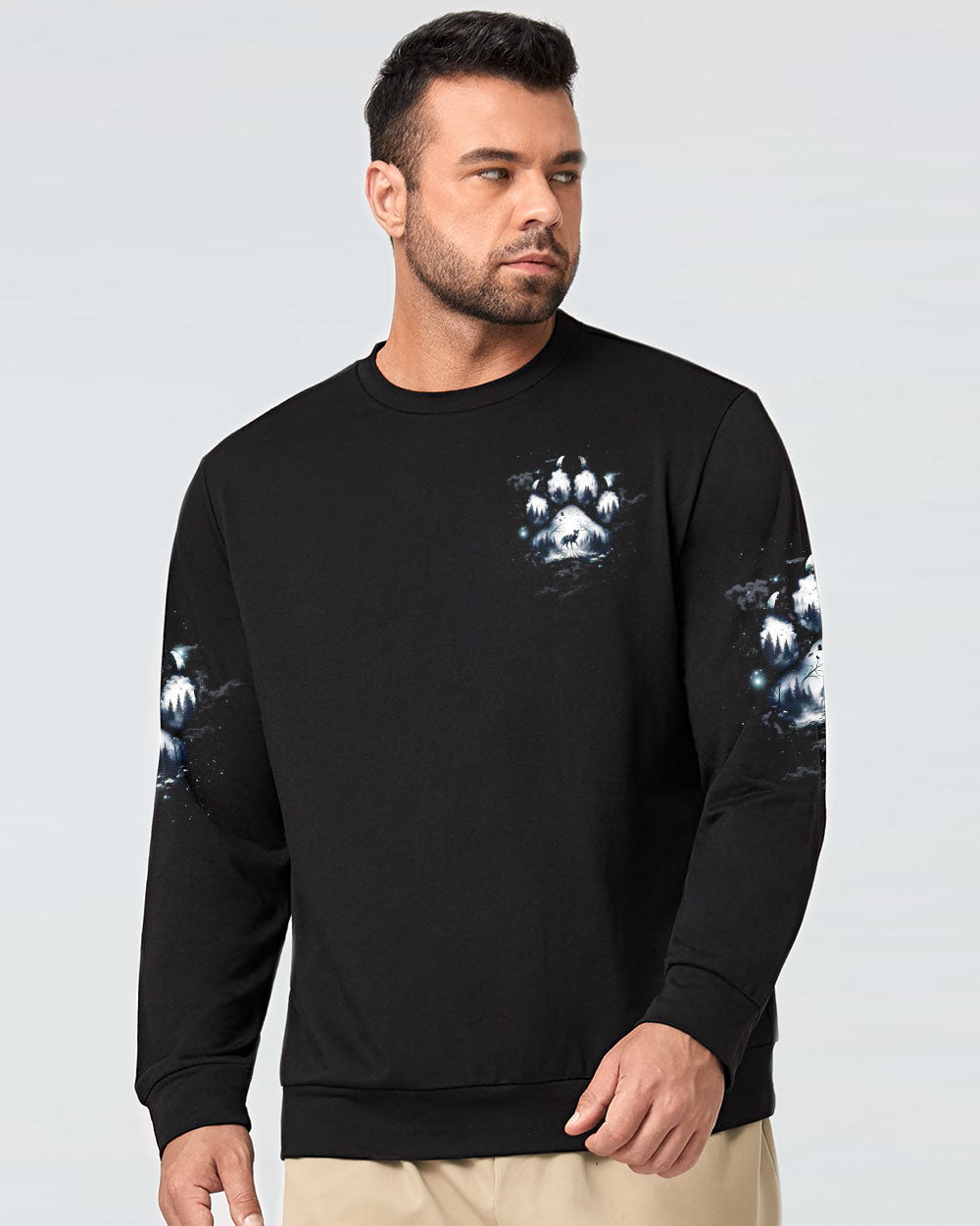 AND INTO THE FOREST I GO WOLF ALL OVER PRINT  - TLTW2603252