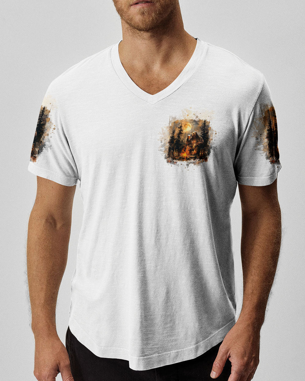 BEER SOLVES THE REST BEAR ALL OVER PRINT - TLTW2708243