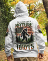 THE CLOSER I GET TO NATURE BIGFOOT ALL OVER PRINT  - TLTW2802253