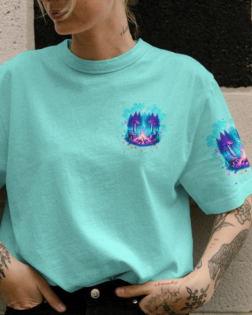 MAKING MEMORIES ONE CAMPFIRE AT A TIME FOREST ALL OVER PRINT - TLTW2805243